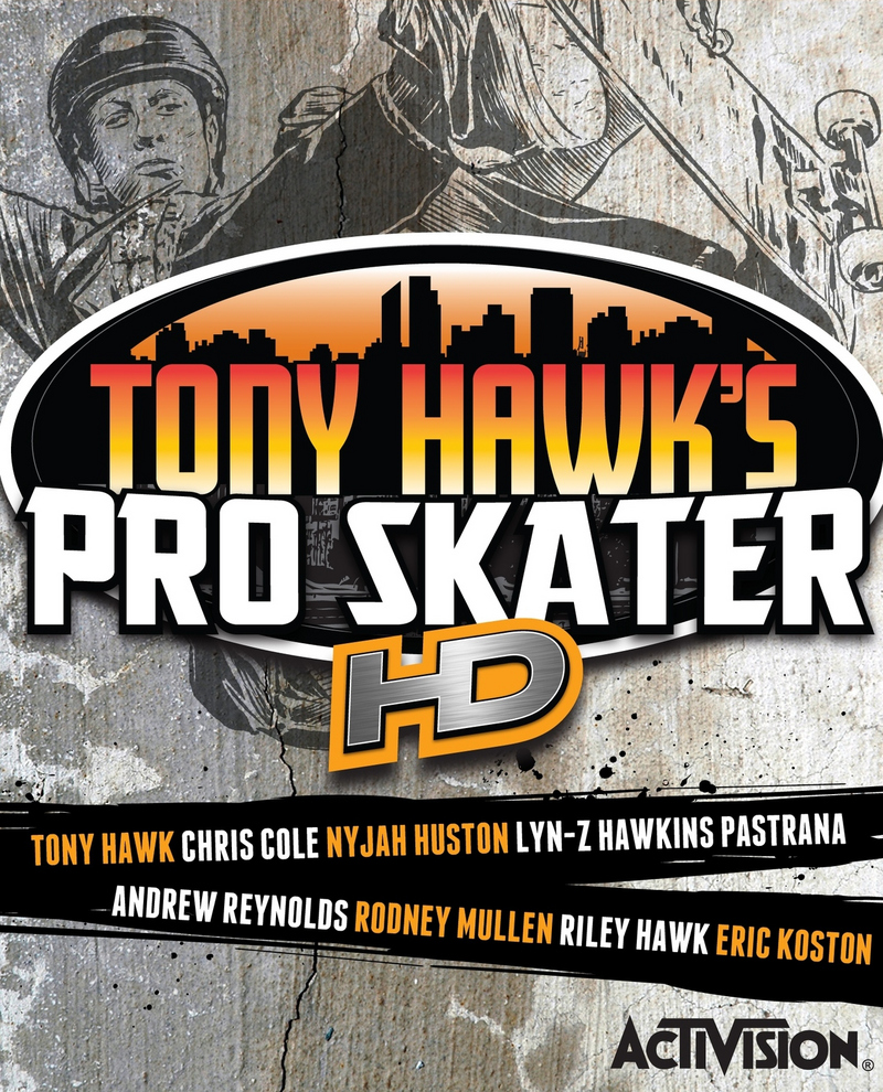jaquette du jeu vidéo Tony Hawk's Pro Skater HD