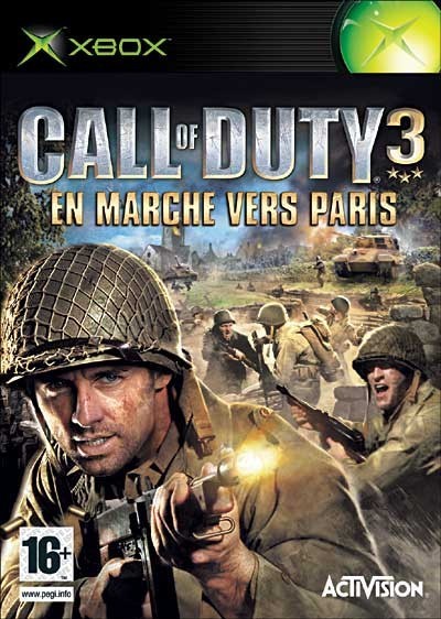 jaquette du jeu vidéo Call of Duty 3 : En marche vers Paris