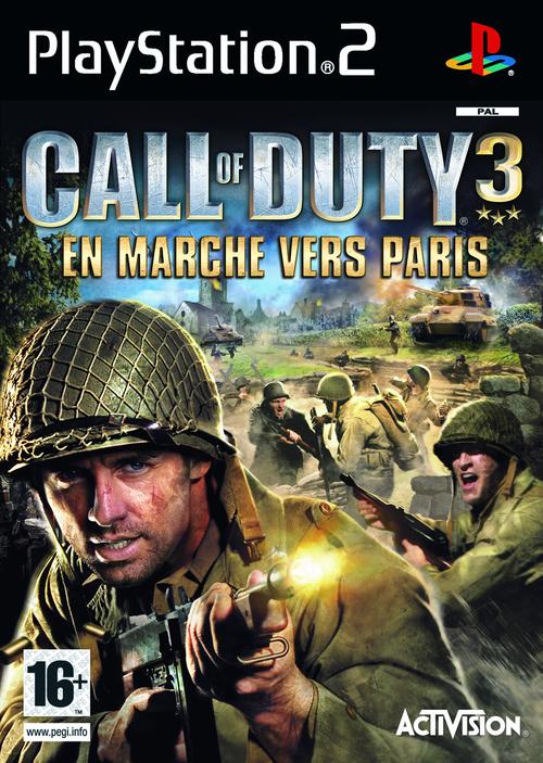 jaquette du jeu vidéo Call of Duty 3 : En marche vers Paris