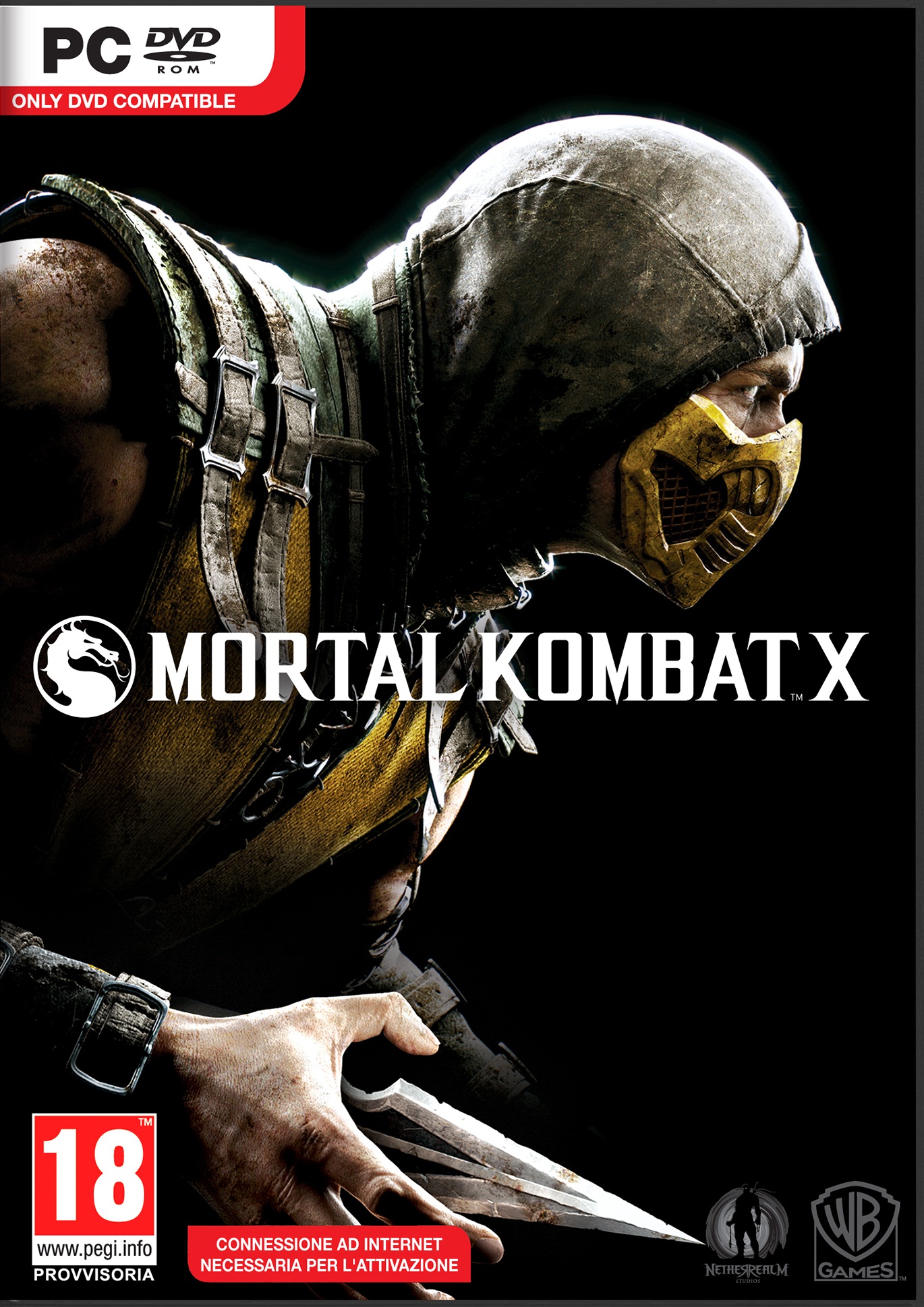 jaquette du jeu vidéo Mortal Kombat X