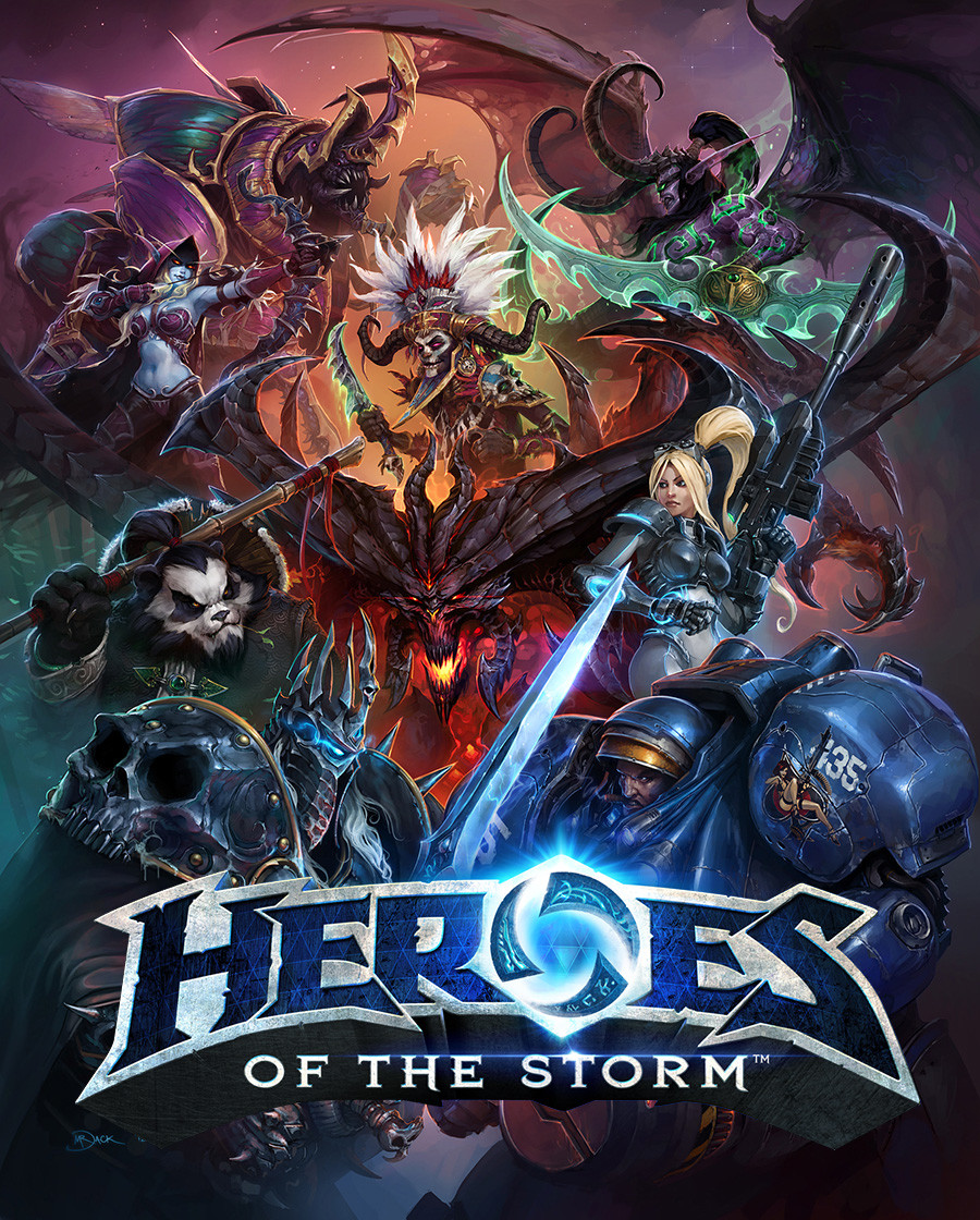 jaquette du jeu vidéo Heroes of the Storm