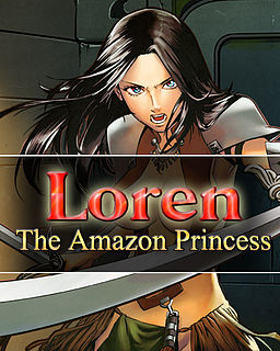 jaquette du jeu vidéo Loren The Amazon Princess