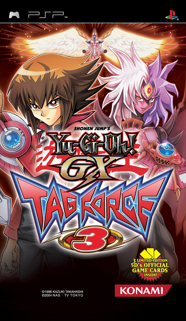 jaquette du jeu vidéo Yu-Gi-Oh! GX Tag Force 3