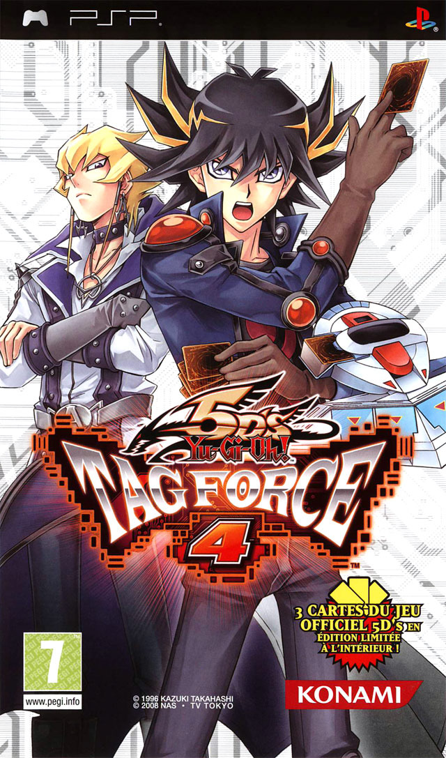 jaquette du jeu vidéo Yu-Gi-Oh! 5D's Tag Force 4