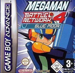 jaquette du jeu vidéo Mega Man Battle Network 4 : Blue Moon