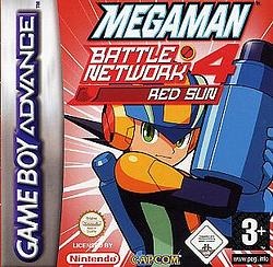 jaquette du jeu vidéo Mega Man Battle Network 4 : Red Sun