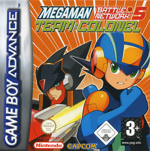 jaquette du jeu vidéo Mega Man Battle Network 5 : Team Colonel