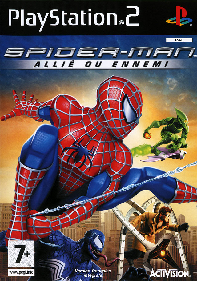 jaquette du jeu vidéo Spider-Man : Allié ou Ennemi