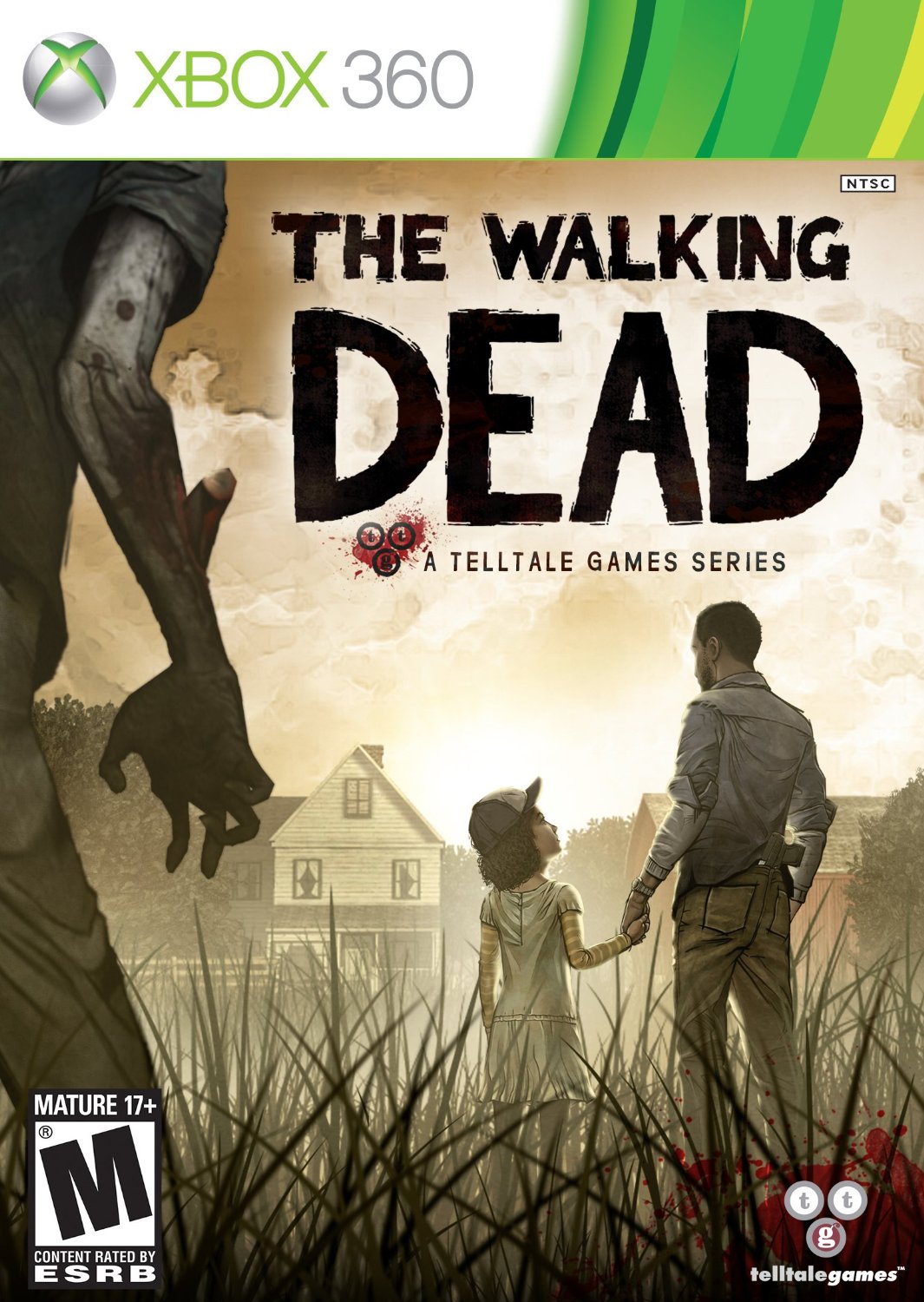 jaquette du jeu vidéo The Walking Dead