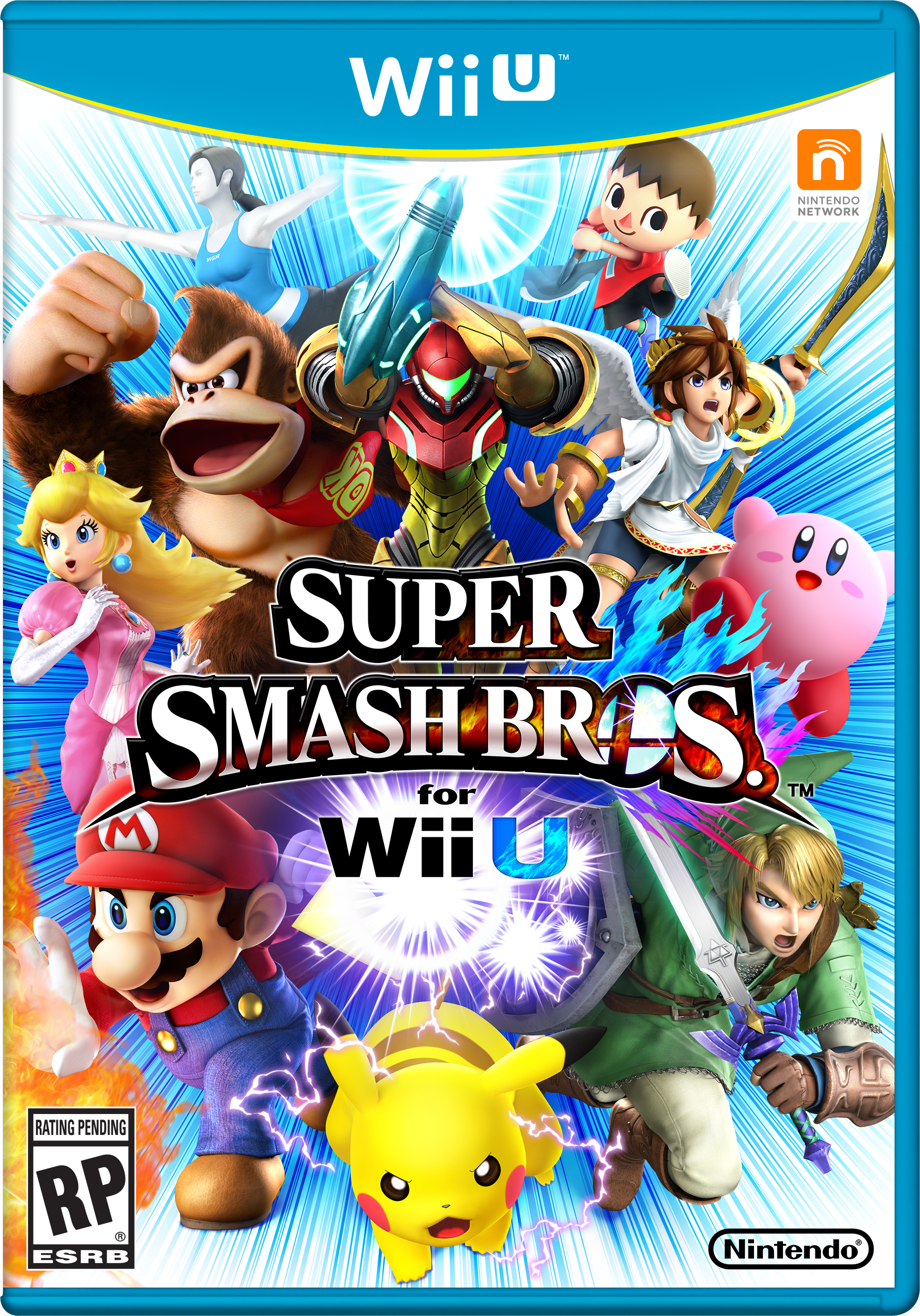 jaquette du jeu vidéo Super Smash Bros. for Wii U