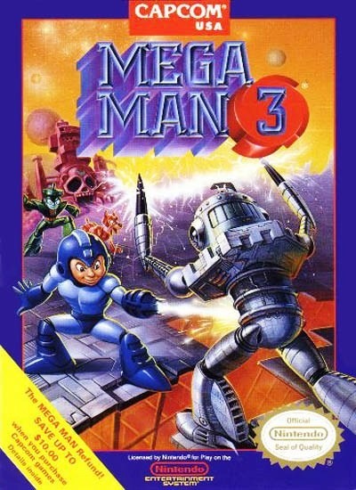 jaquette du jeu vidéo Megaman 3