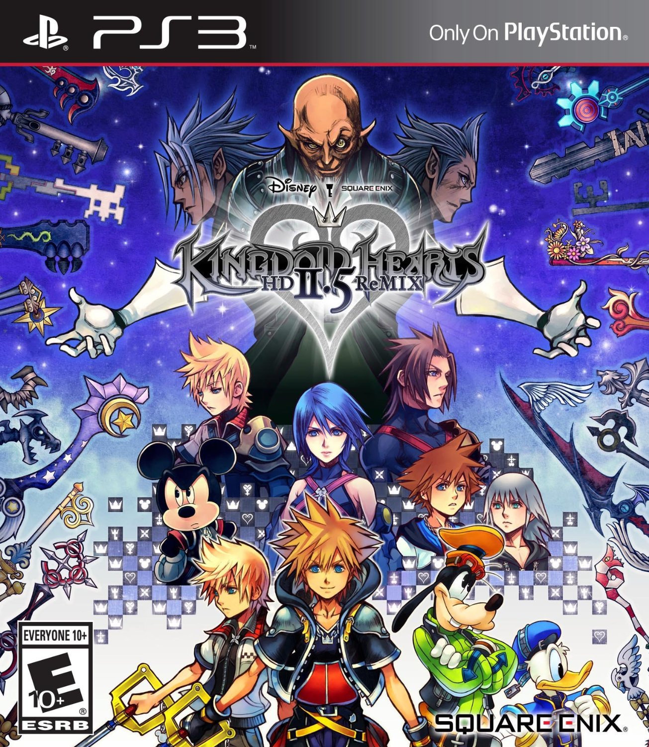 jaquette du jeu vidéo Kingdom Hearts HD 2.5 Remix