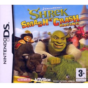 jaquette du jeu vidéo Shrek Smash n' Crash Racing