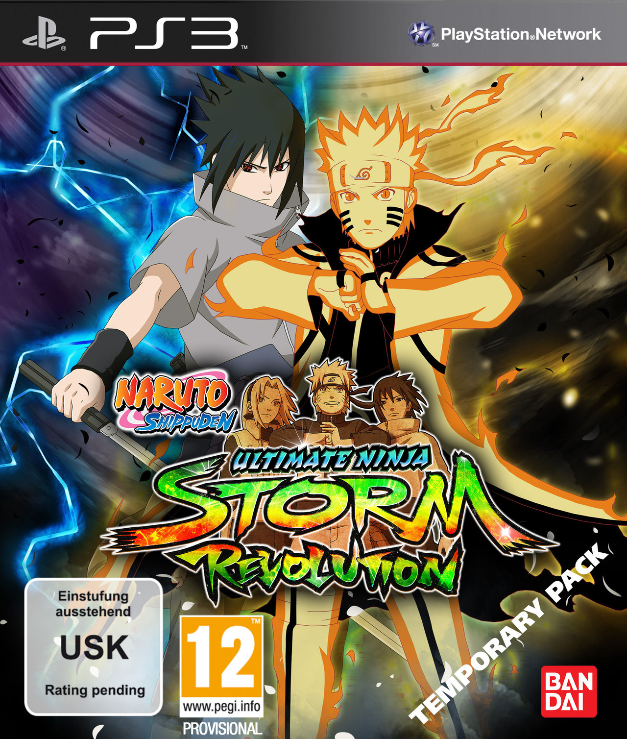 jaquette du jeu vidéo Naruto Shippuden: Ultimate Ninja Storm Revolution