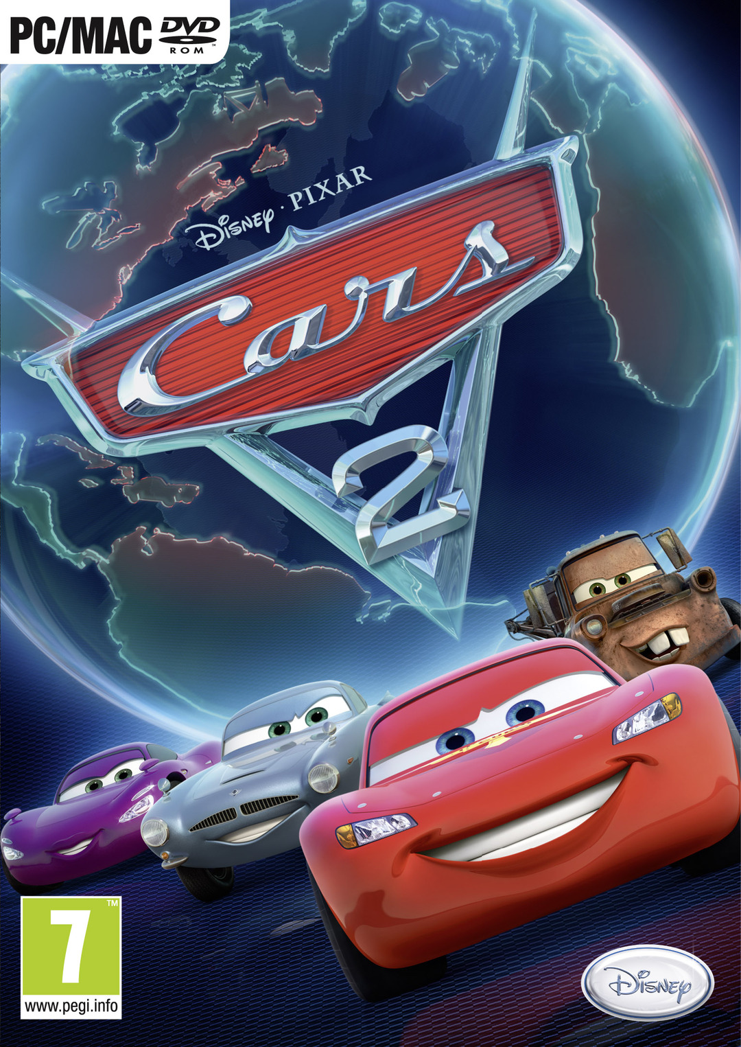 jaquette du jeu vidéo Cars 2
