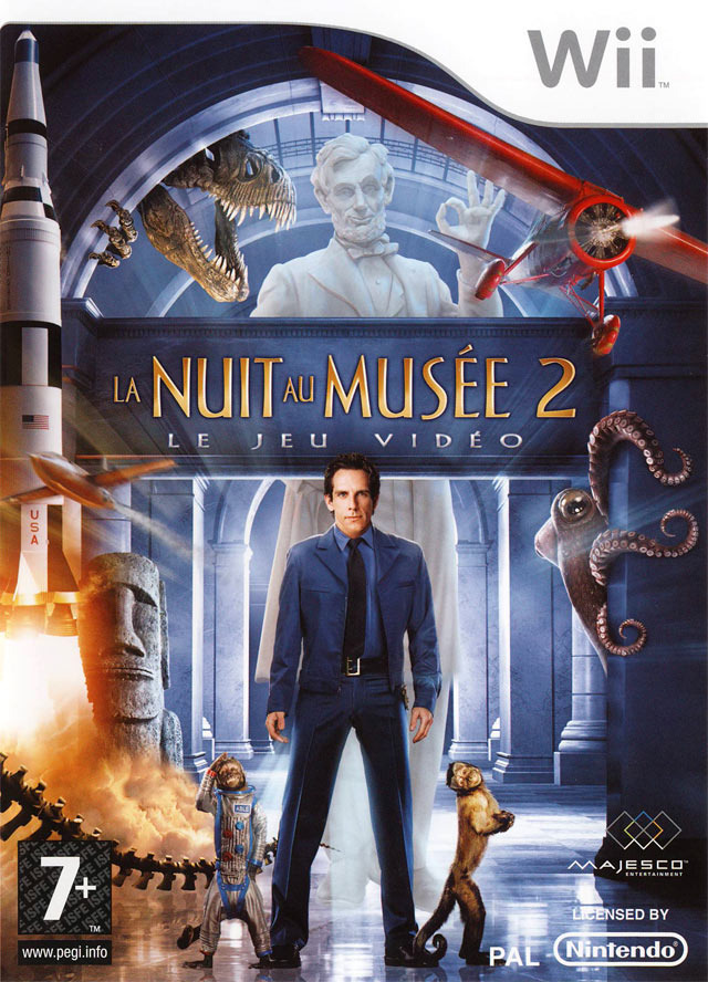 jaquette du jeu vidéo La nuit au musée 2