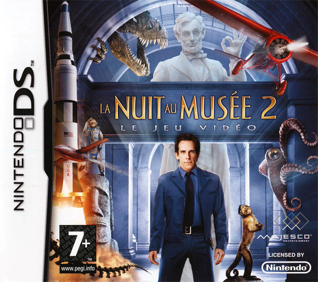 jaquette du jeu vidéo La nuit au musée 2