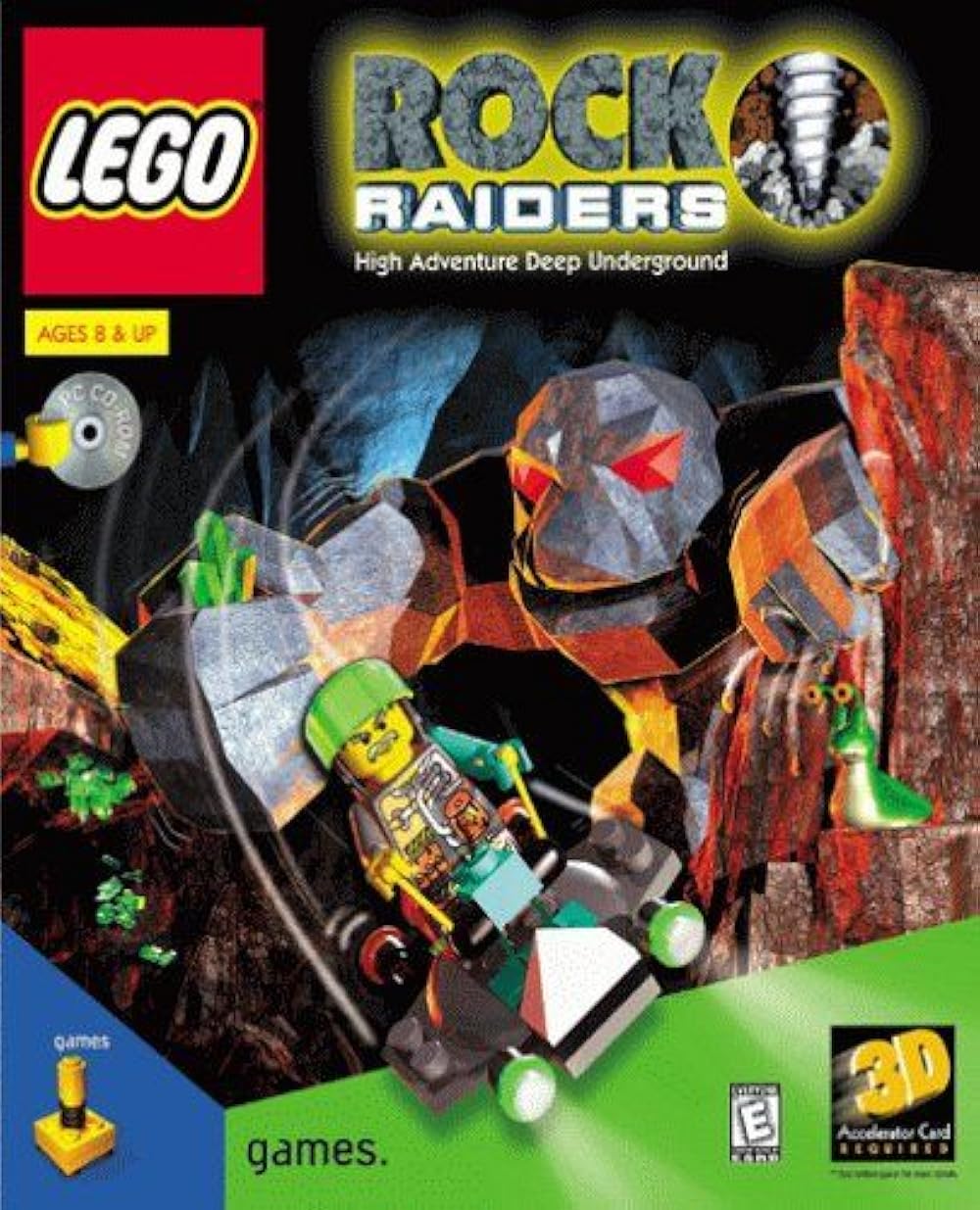 jaquette du jeu vidéo Lego Rock Raiders