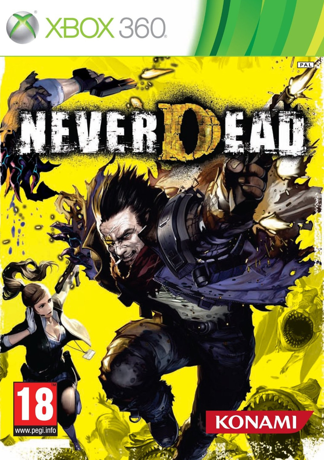 jaquette du jeu vidéo NeverDead