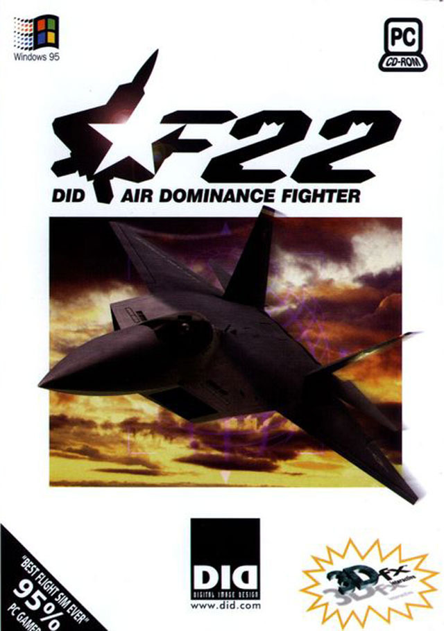 jaquette du jeu vidéo F-22 Air Dominance Fighter