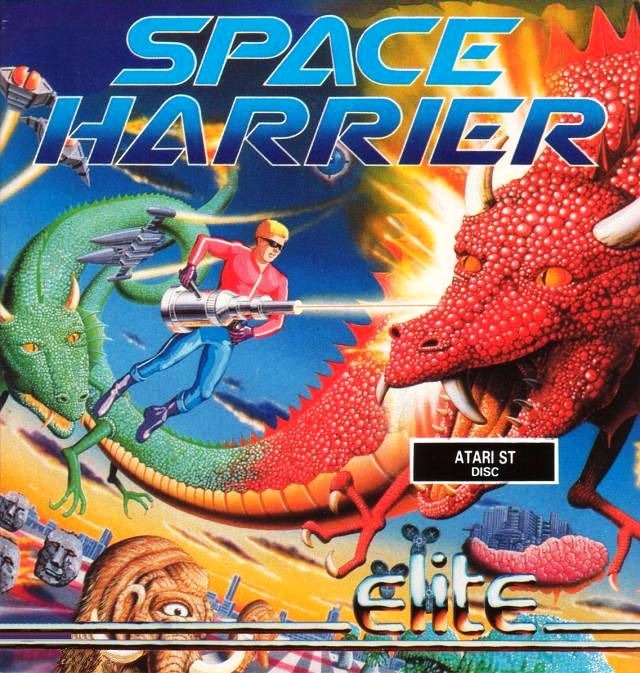 jaquette du jeu vidéo Space Harrier