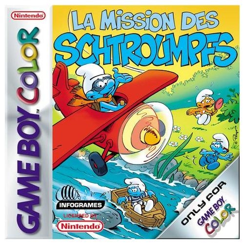 jaquette du jeu vidéo La Mission des Schtroumpfs