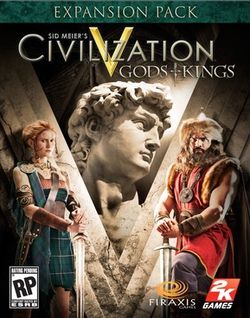 jaquette du jeu vidéo Civilization V : Gods & Kings