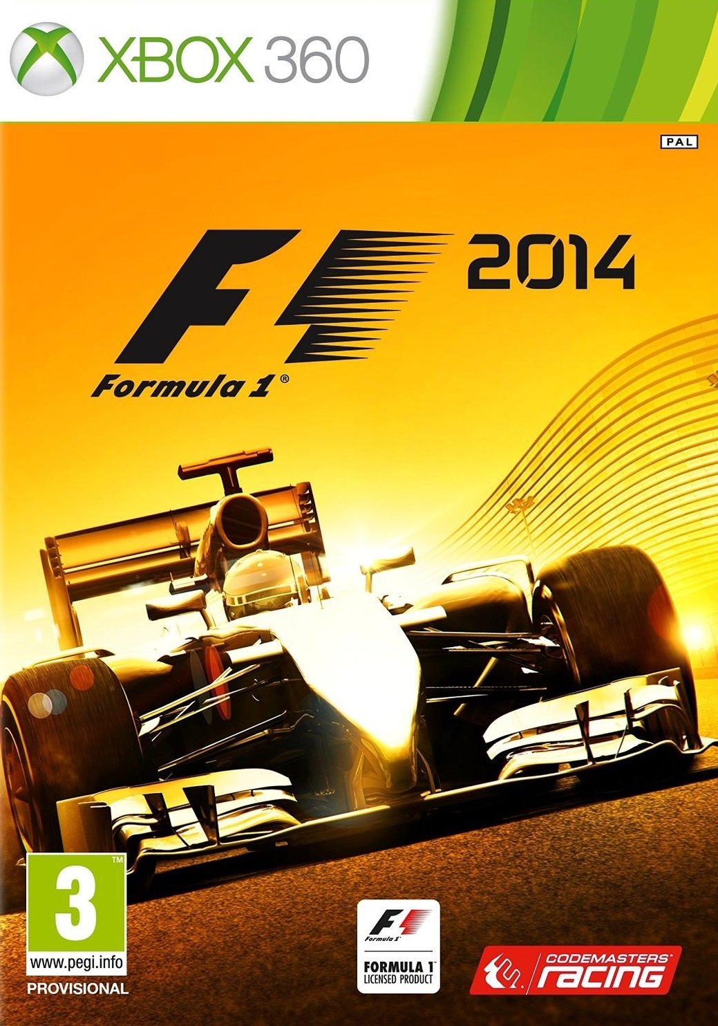jaquette du jeu vidéo F1 2014