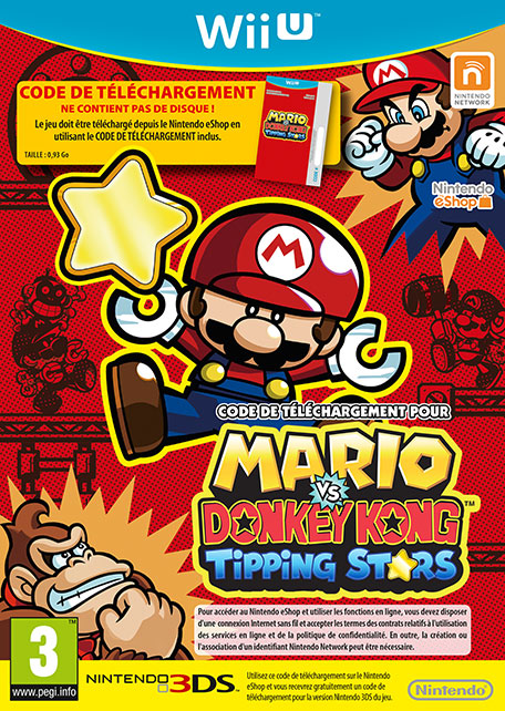 jaquette du jeu vidéo Mario vs Donkey Kong : Tipping Stars