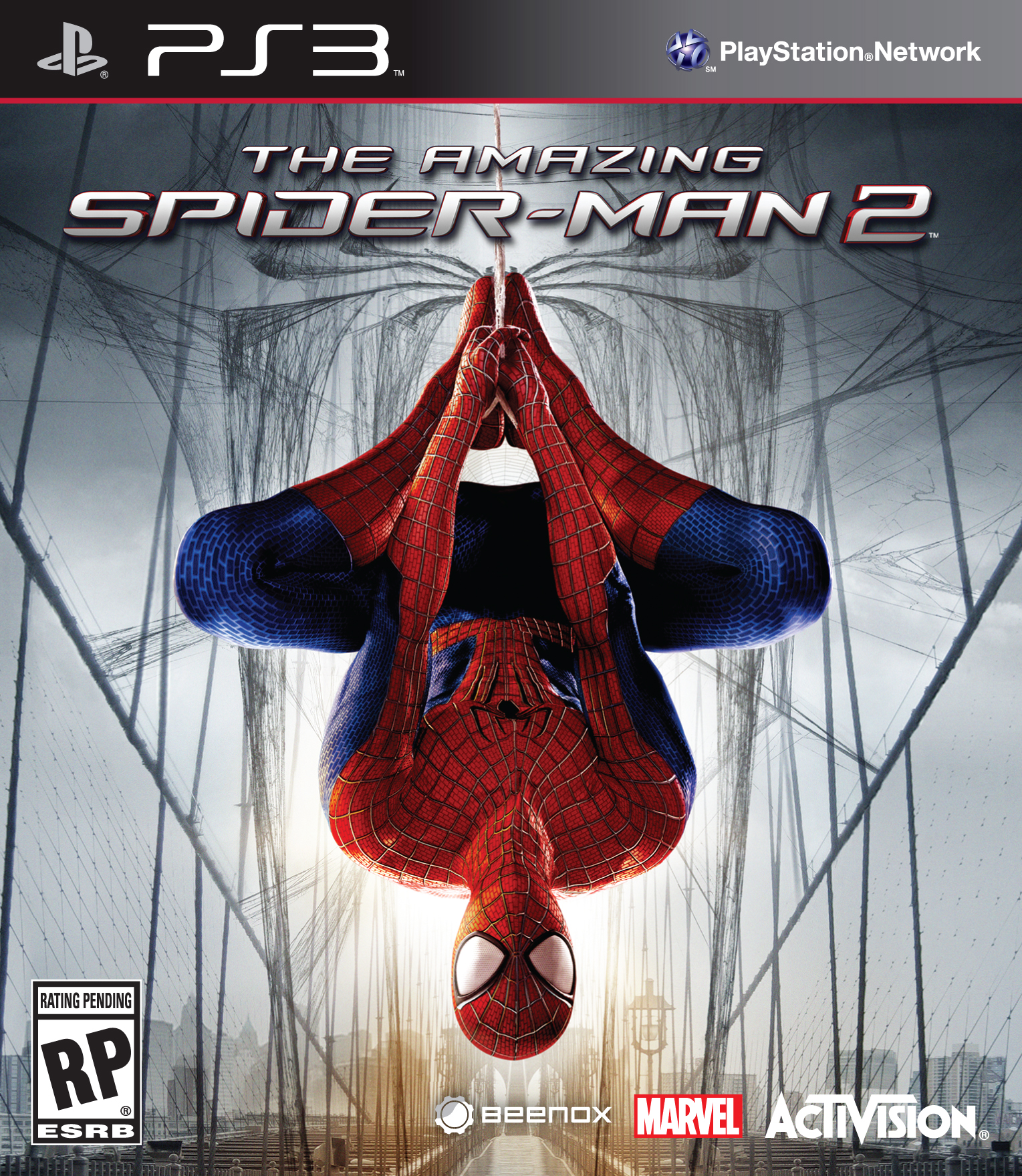 jaquette du jeu vidéo The Amazing Spider-Man 2