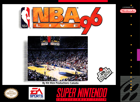 jaquette du jeu vidéo NBA Live 96