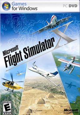 jaquette du jeu vidéo Flight Simulator X