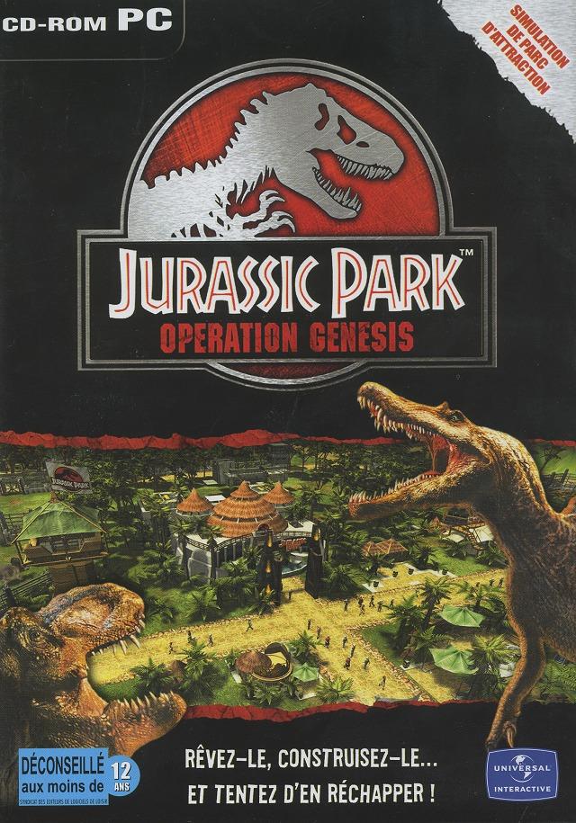 jaquette du jeu vidéo Jurassic Park : Operation Genesis