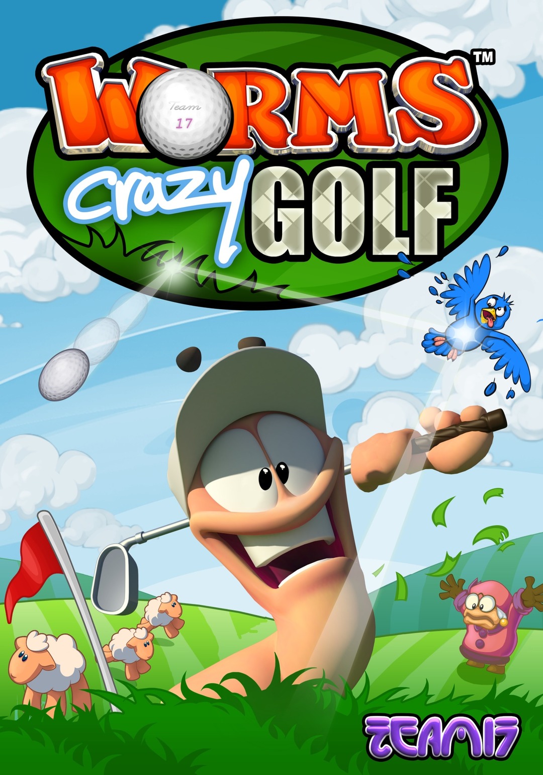 jaquette du jeu vidéo Worms Crazy Golf