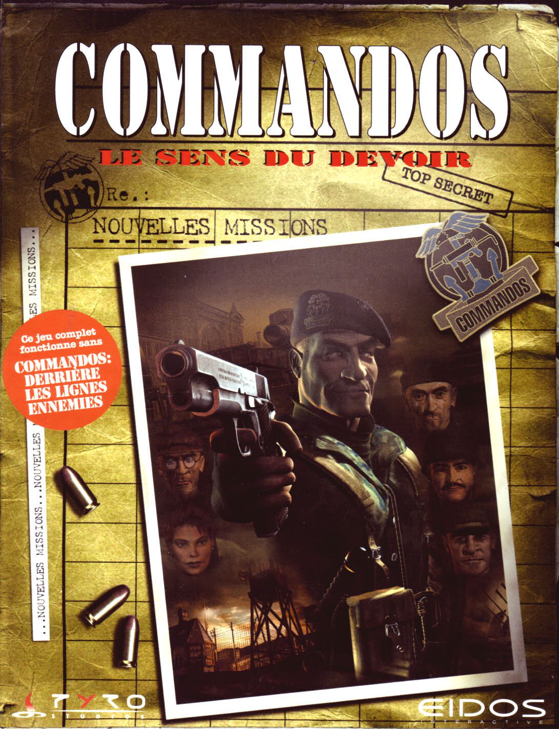 jaquette du jeu vidéo Commandos : Le Sens du Devoir