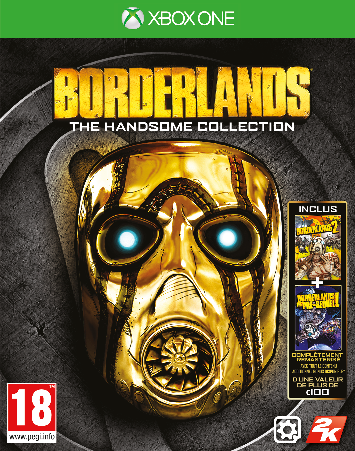 jaquette du jeu vidéo Borderlands: The Handsome Collection