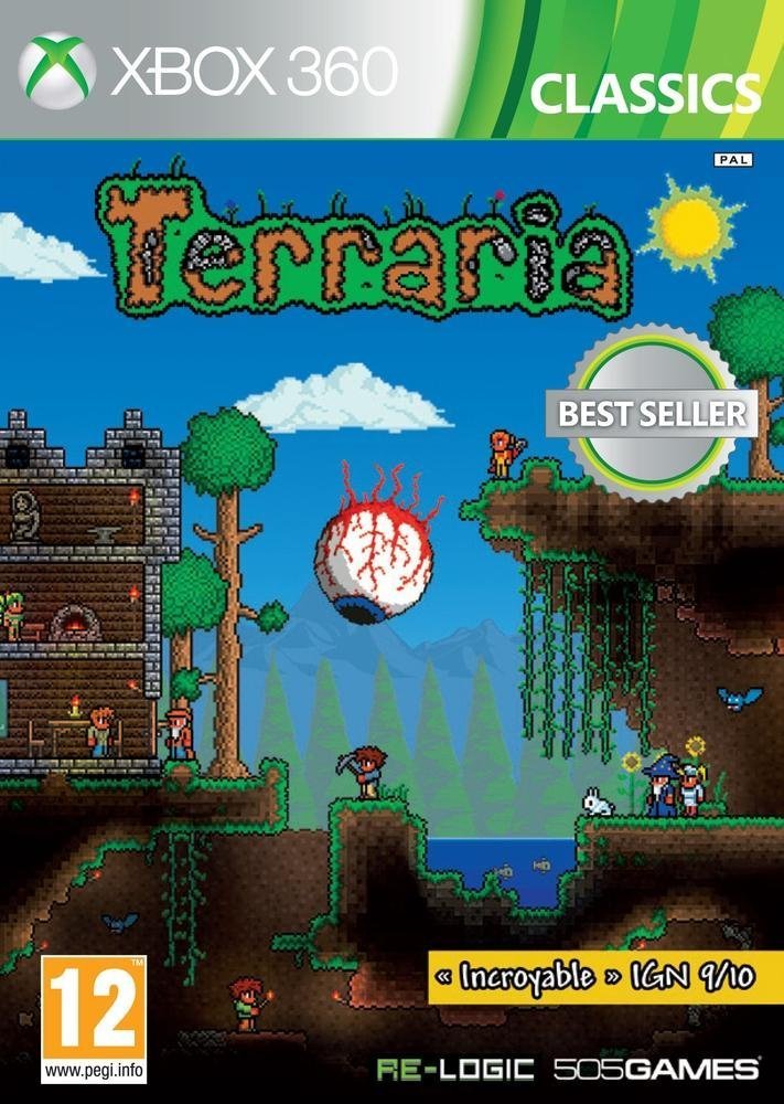jaquette du jeu vidéo Terraria