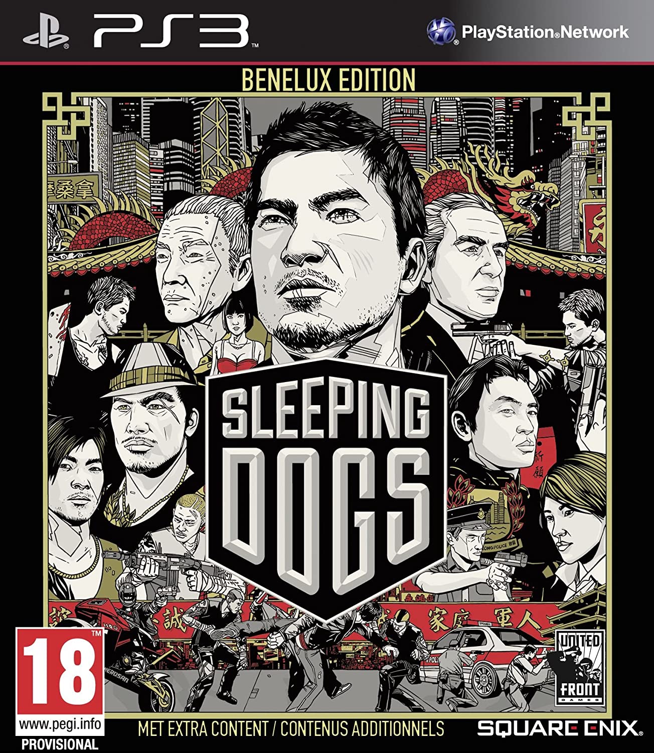 jaquette du jeu vidéo Sleeping Dogs Beneleux Edition