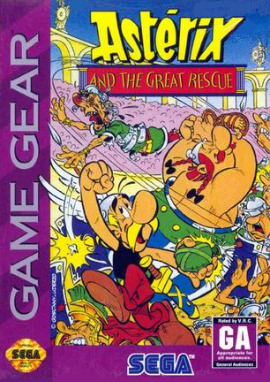 jaquette du jeu vidéo Asterix and the Great Rescue