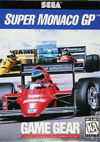 jaquette du jeu vidéo Super Monaco GP