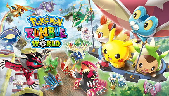 jaquette du jeu vidéo Pokémon Rumble World
