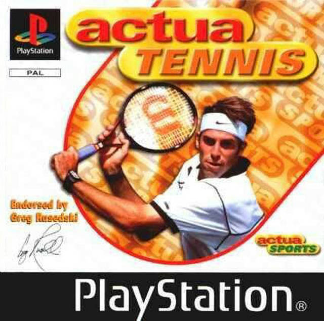 jaquette du jeu vidéo Actua tennis