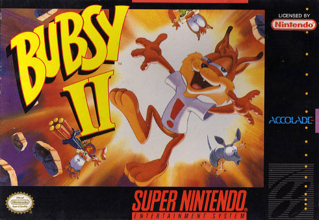 jaquette du jeu vidéo Bubsy II