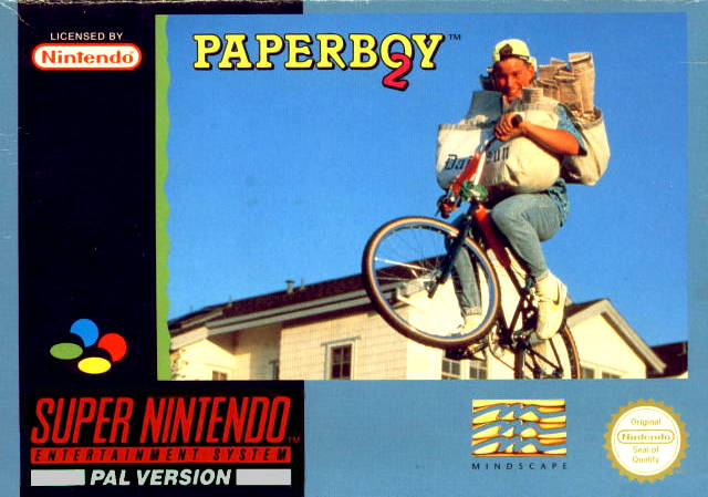jaquette du jeu vidéo Paperboy 2