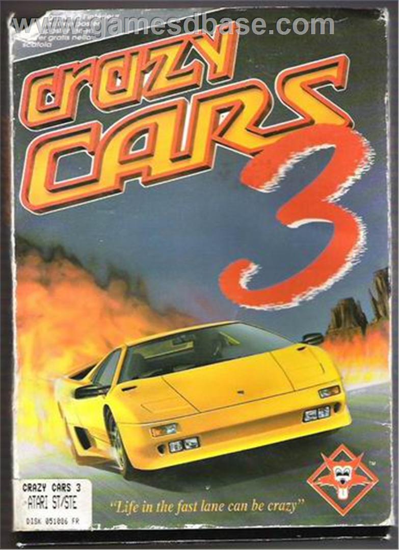 jaquette du jeu vidéo Crazy Cars 3