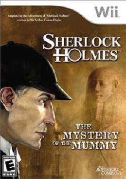 jaquette du jeu vidéo Sherlock Holmes : Le Mystère de la momie