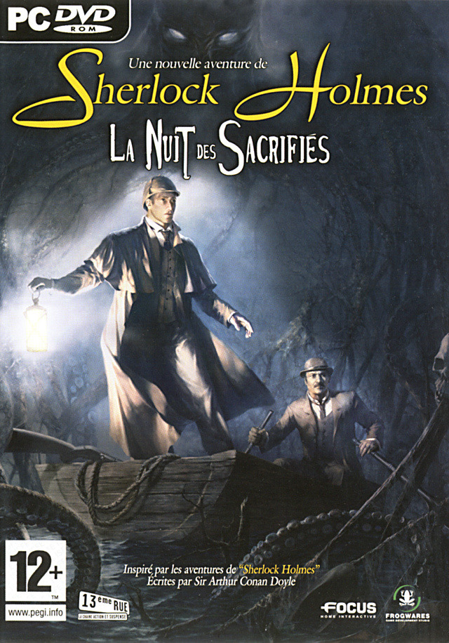 jaquette du jeu vidéo Les Aventures de Sherlock Holmes : La Nuit des sacrifiés