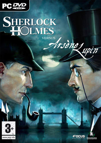 jaquette du jeu vidéo Sherlock Holmes contre Arsène Lupin
