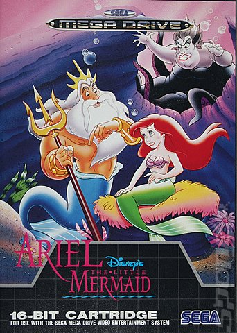 jaquette du jeu vidéo Ariel : La Petite Sirène