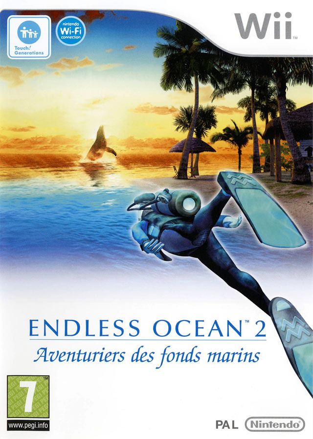 jaquette du jeu vidéo Endless Ocean 2 : Aventuriers des fonds marins